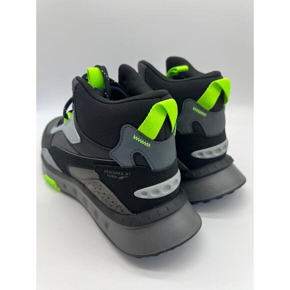 Puma Wild Rider Mid WS Black/Grey 381598-01 Men’s Sneaker Size 9.5, - Picture 10 of 13